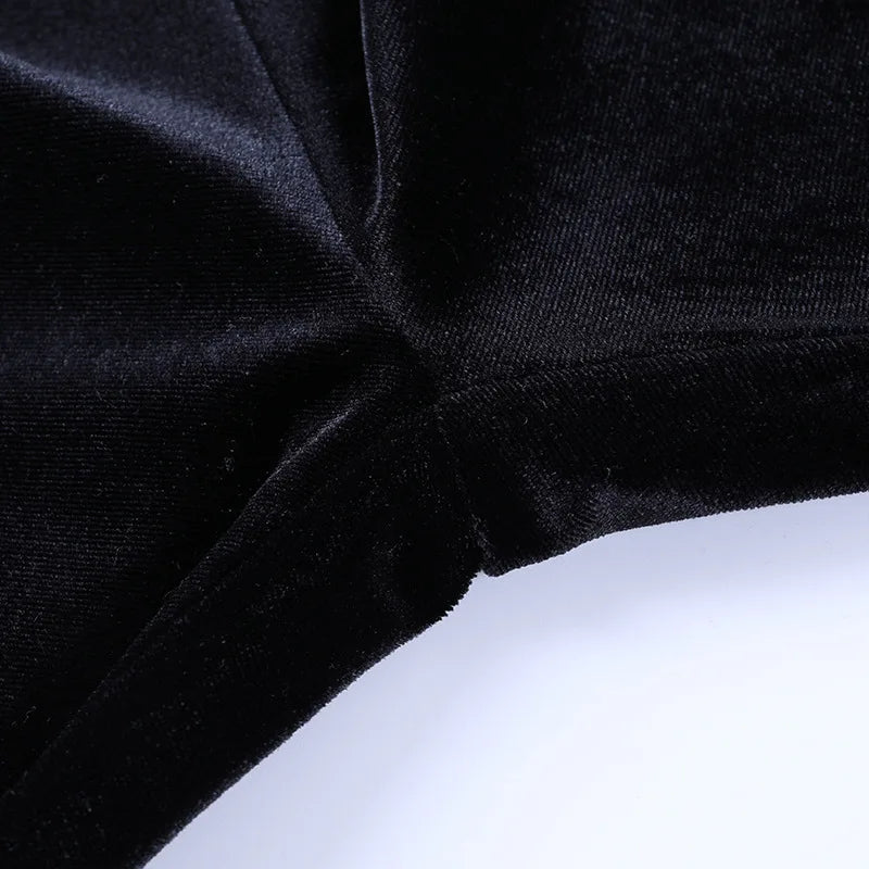 PANTALON CLOCHE GOTHIQUE