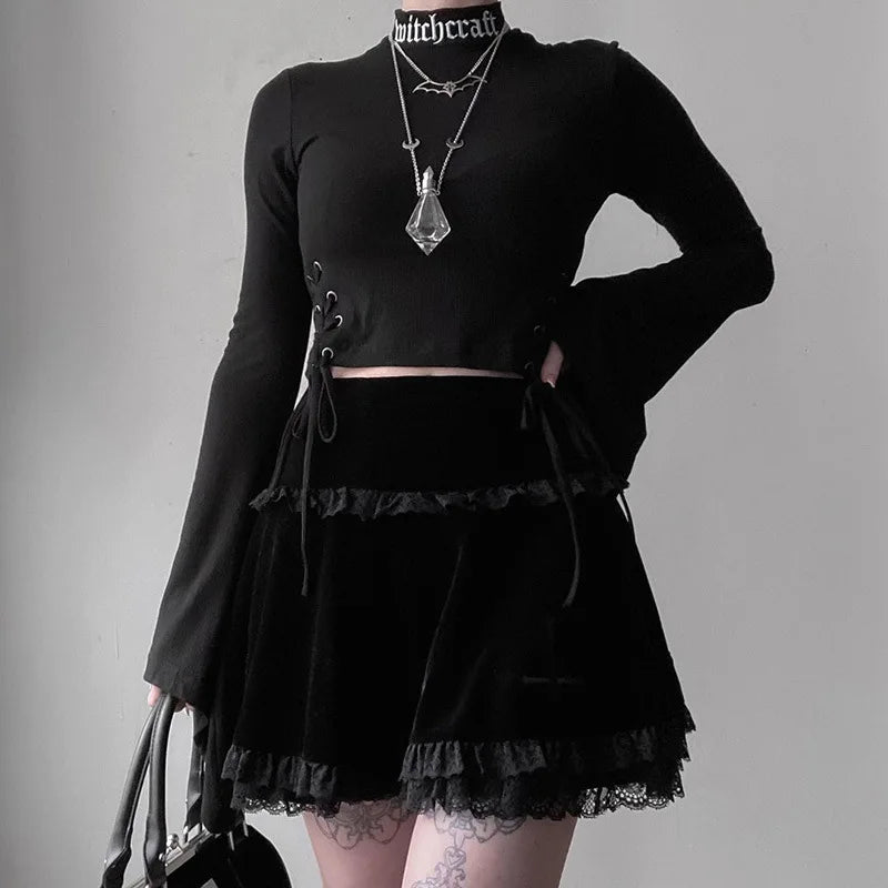 Gothic-Rock mit Kreuzen