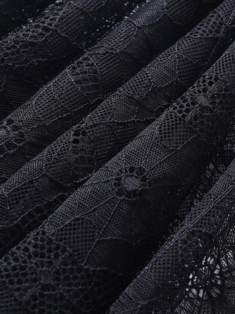 Robe courte gothique punk