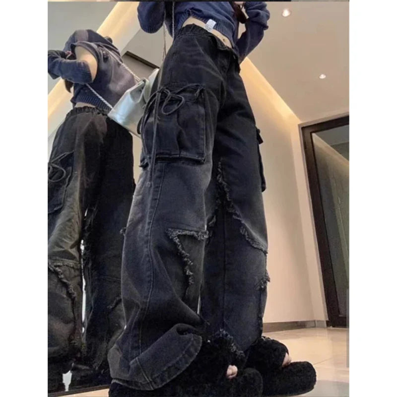 Gothic Baggy-Hose - schwarz