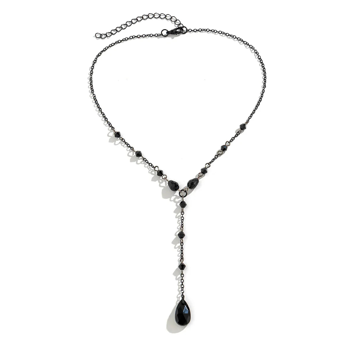 Collier avec motif goutte de sang