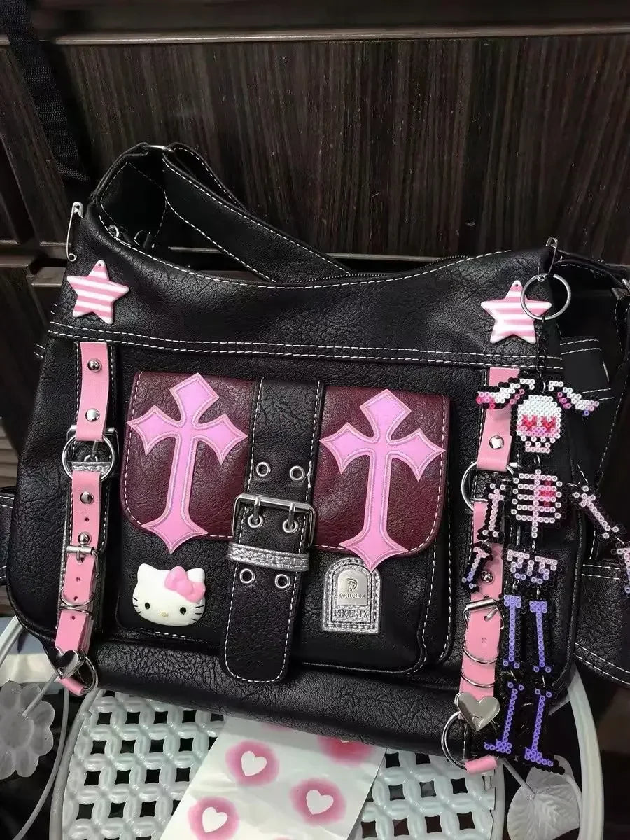 Gothic Hello Kitty Tasche