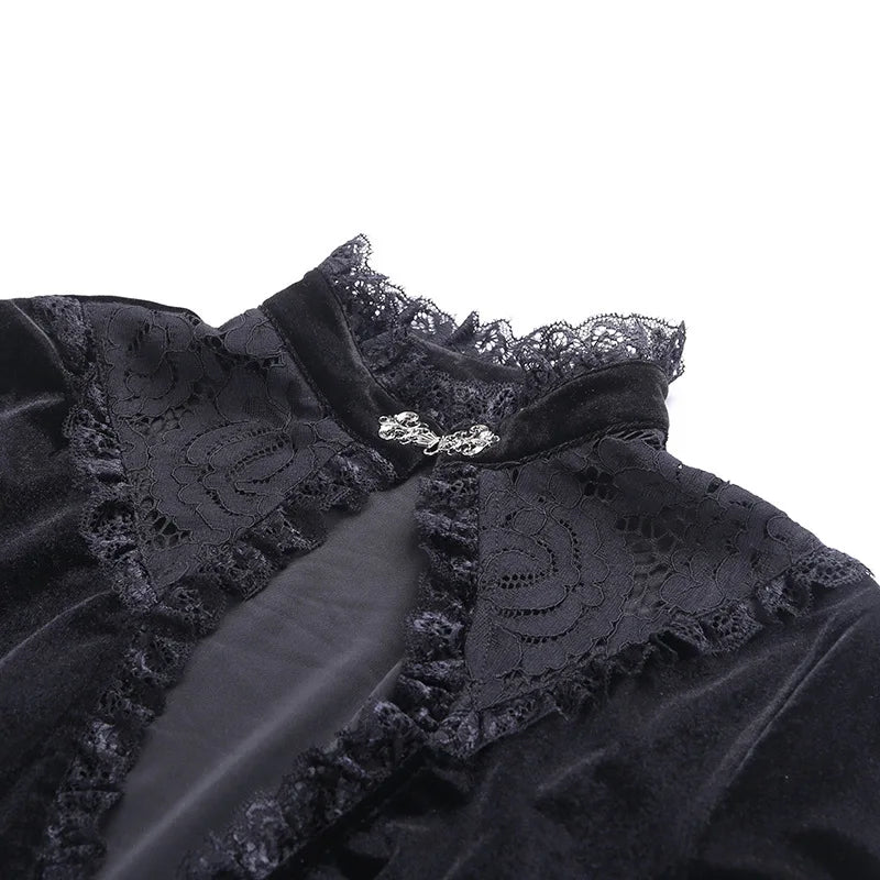 ROBE GOTHIQUE VICTORIENNE NOIRE