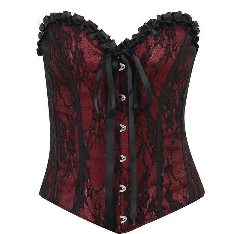 Gothic-Schnürkorsett