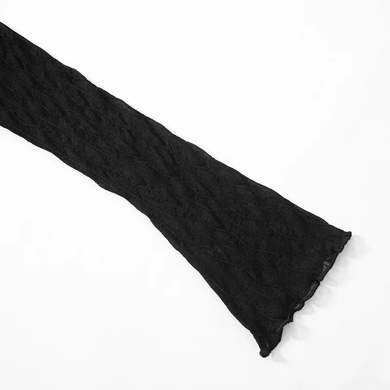 Gothic-Langarmbluse