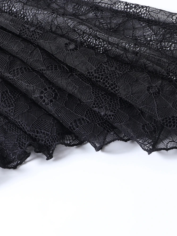 Robe courte gothique punk