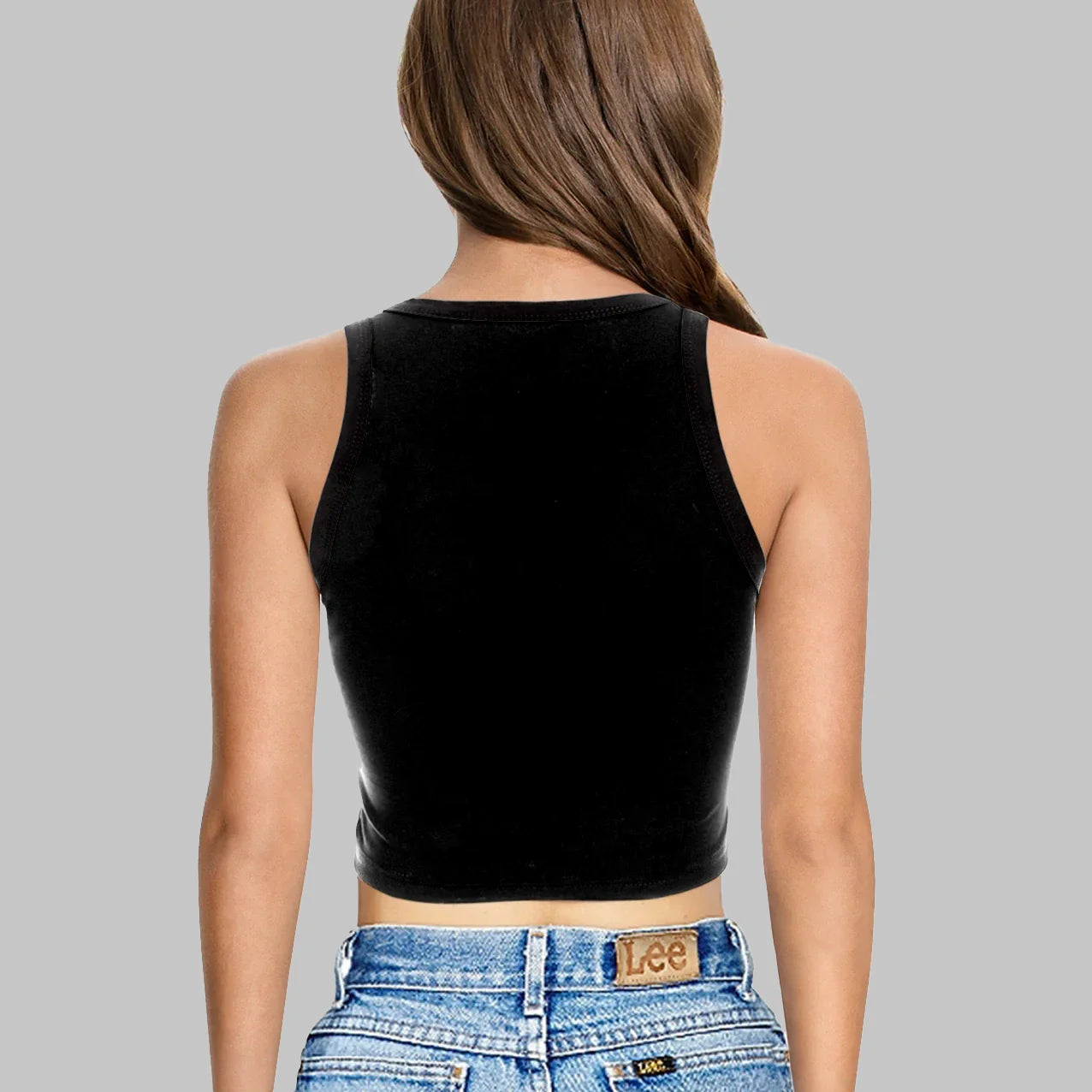 Blouse courte gothique à motif Marie-Madeleine