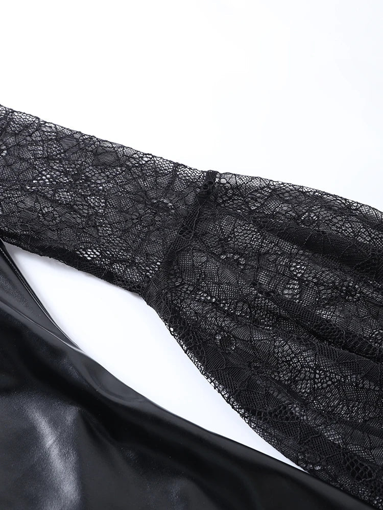 Robe courte gothique punk
