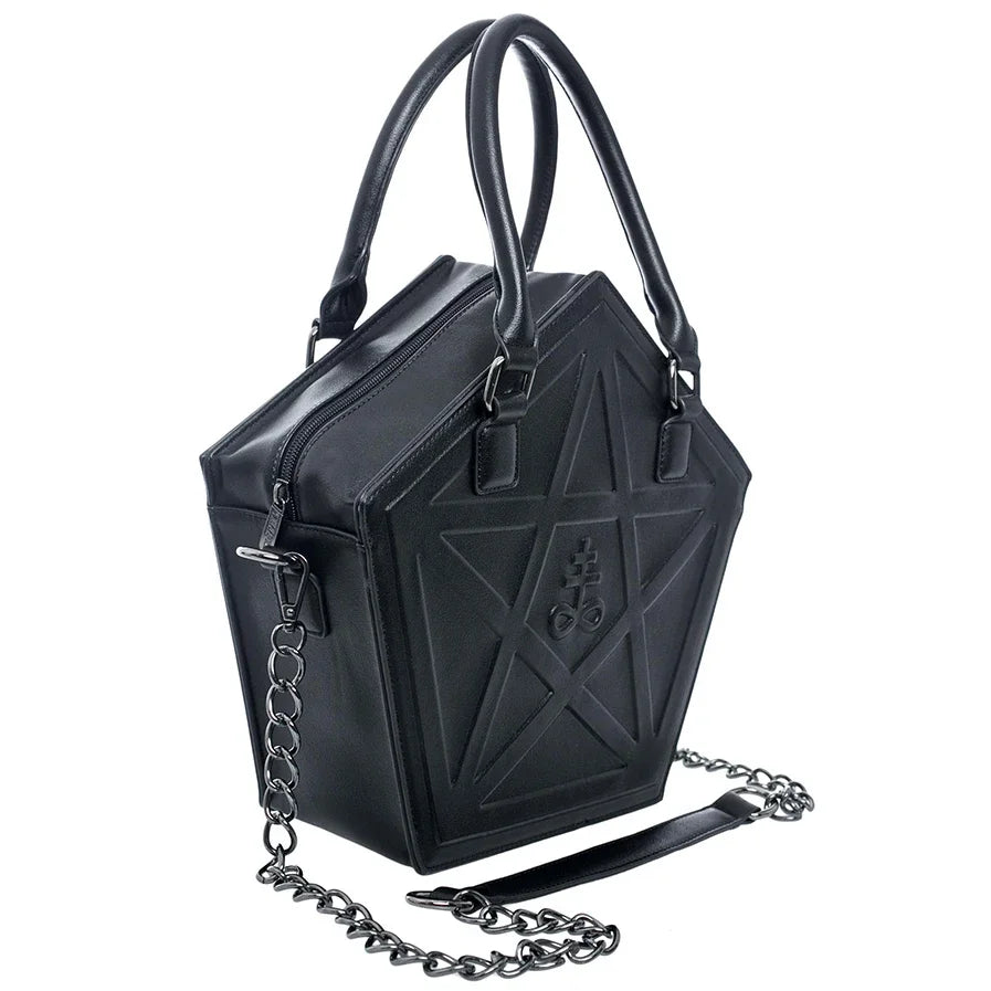 Sac gothique avec un pentagramme