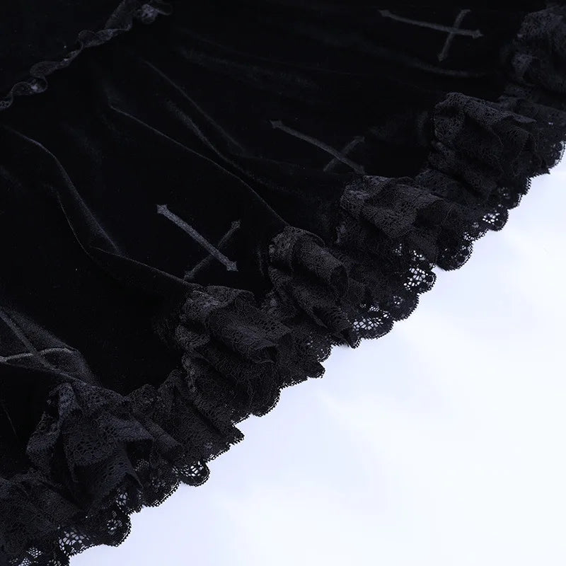Gothic-Rock mit Kreuzen