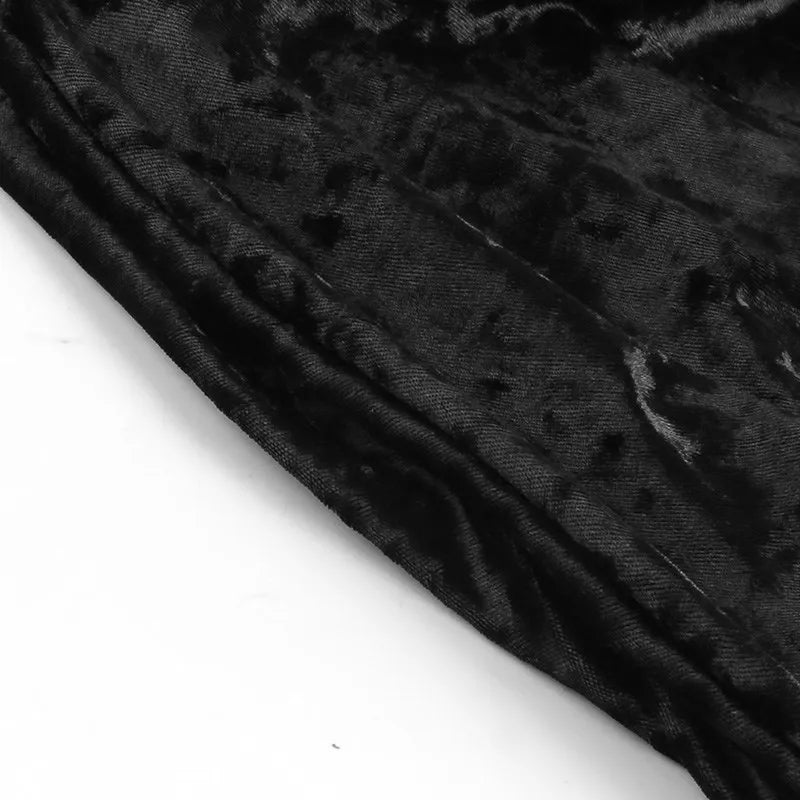Jupe gothique en dentelle - noir