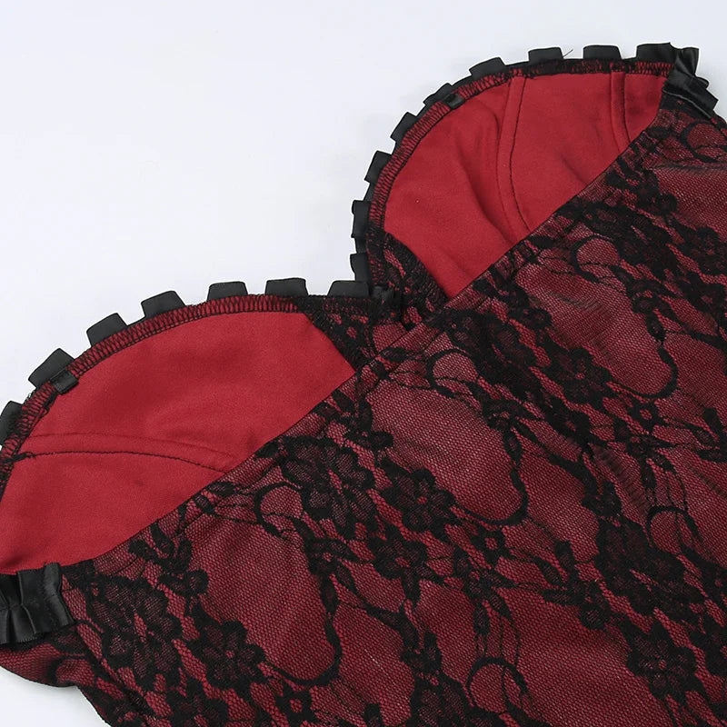 Gothic-Schnürkorsett