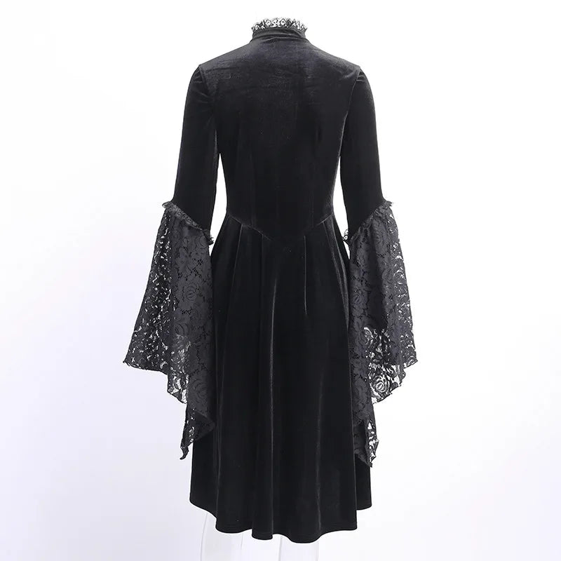 ROBE GOTHIQUE VICTORIENNE NOIRE