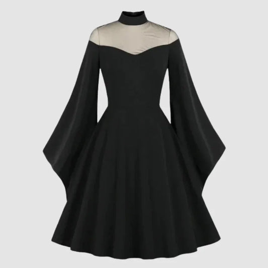 Robe de soirée gothique, noire