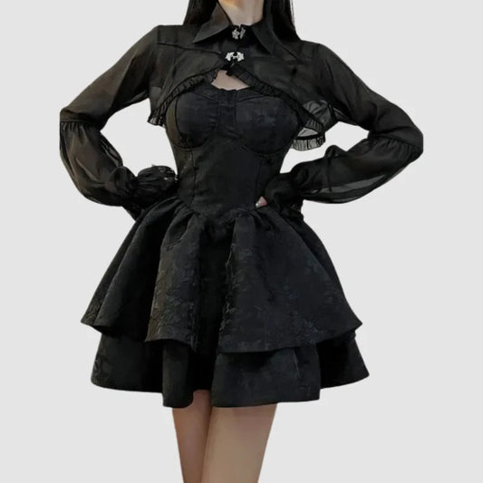 Robe Lolita gothique noire