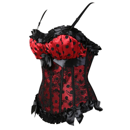 Corset femme - rouge écarlate